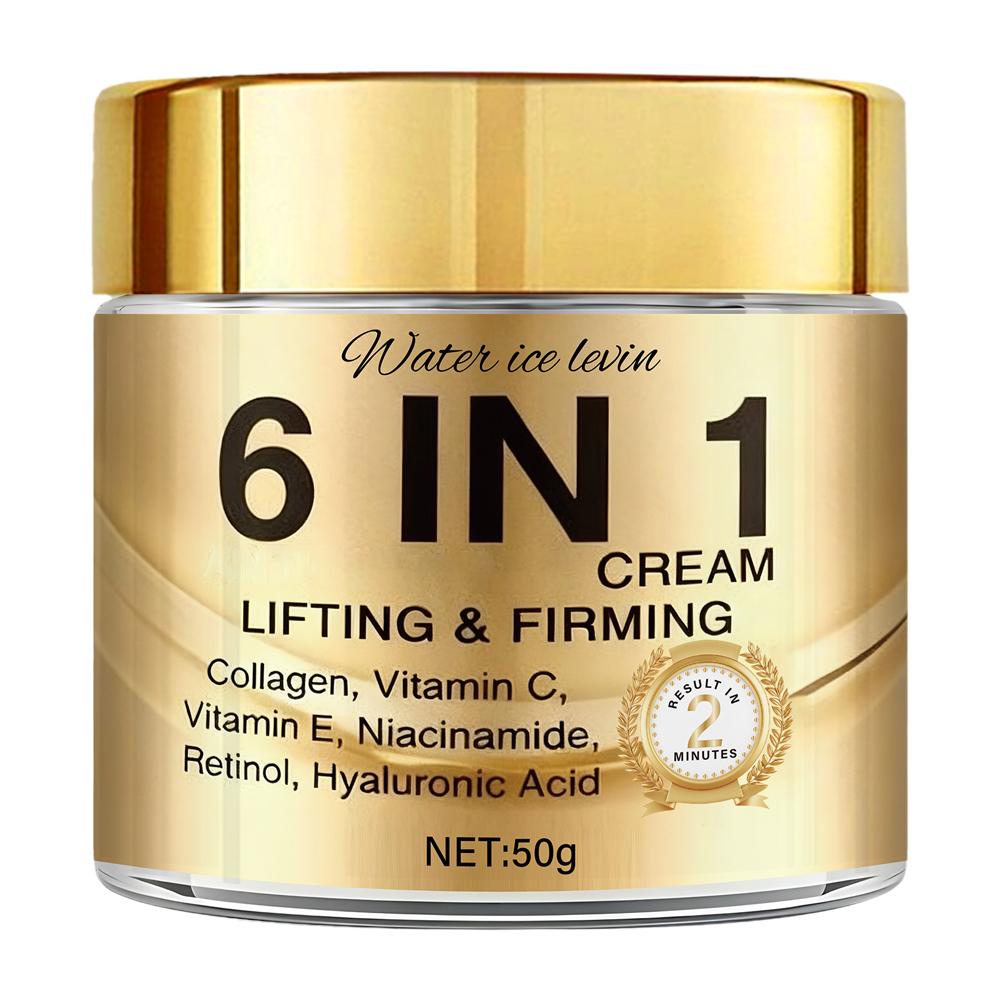 6 IN 1 Collagen Face Cream Lif - Vitamin C Serum ulasan dan harga
