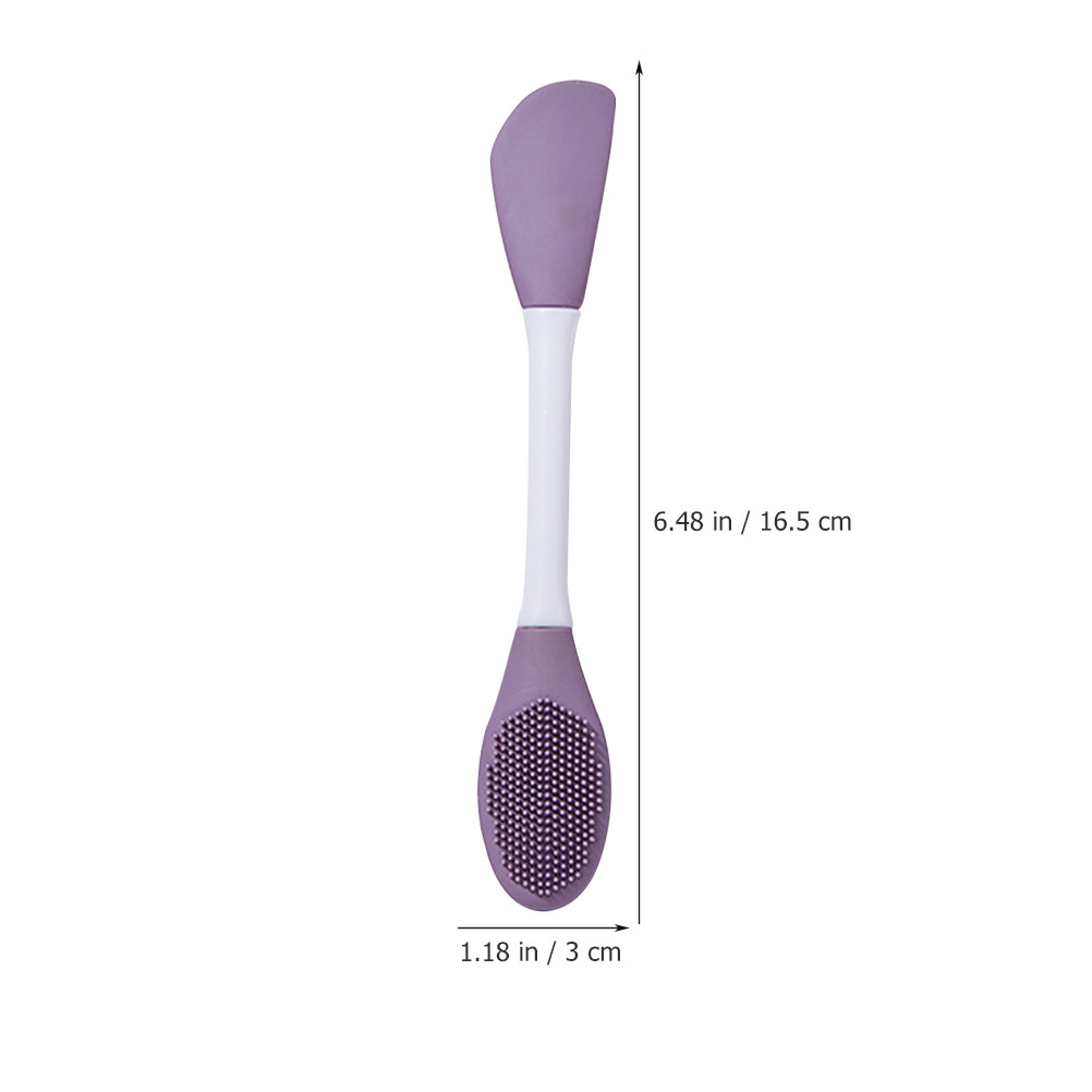 Silicone Mask Brush Dual heade - Cleanser Face ulasan dan harga
