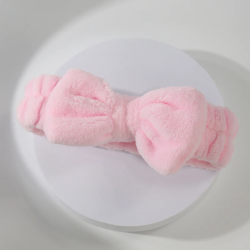 Bow Headband Wristband Set Tow - Cleanser Face ulasan dan harga