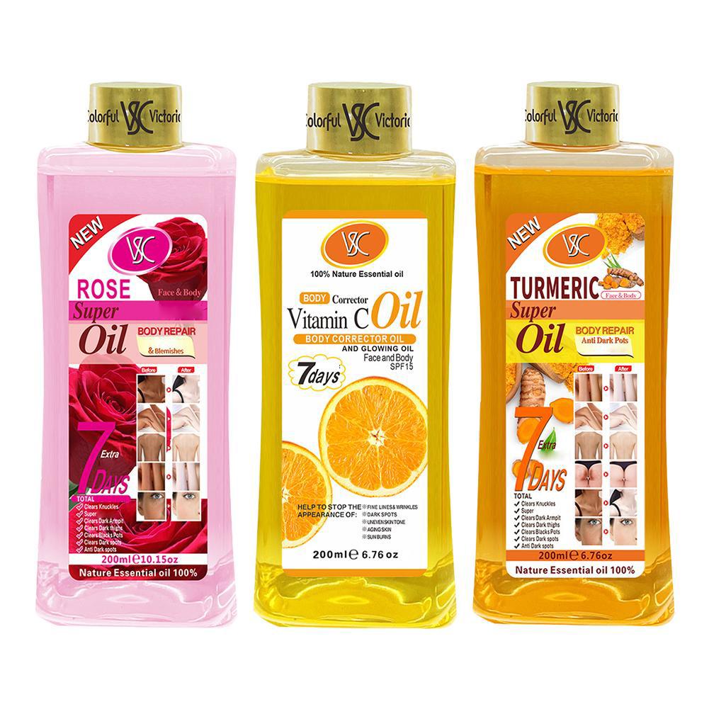 Body massage oil Turmeric Esse - Vitamin C Serum ulasan dan harga