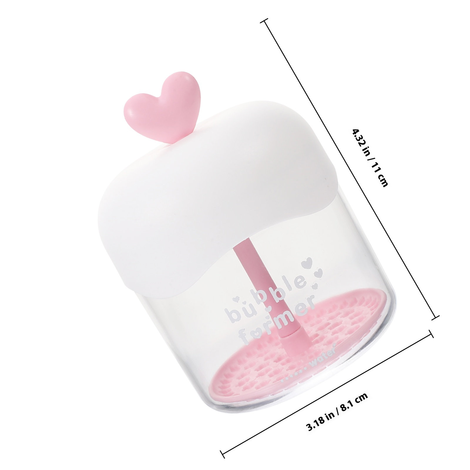 Transparent Manual Foaming Bot - Cleanser Face ulasan dan harga
