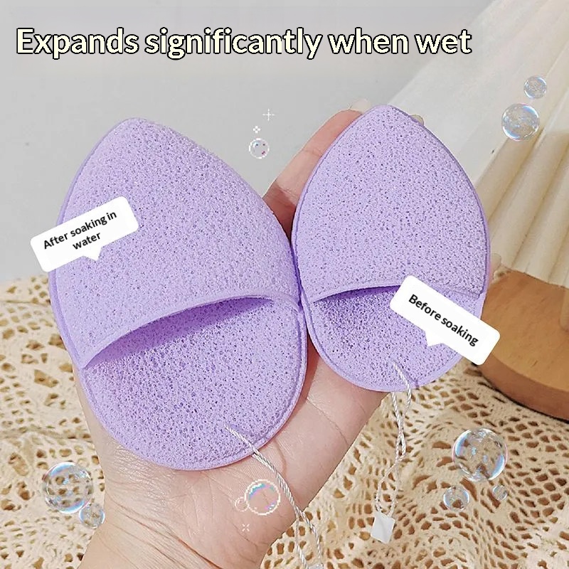 Glove Type Facial Sponge Puff  - Cleanser Face ulasan dan harga