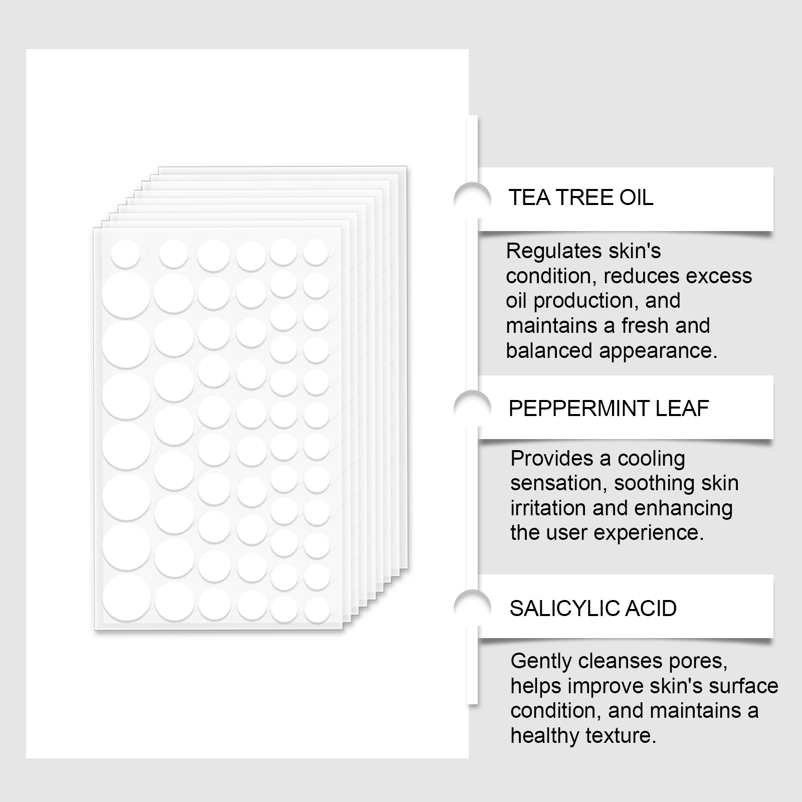 Invisible Hydrocolloid Acne Pa - Skincare China ulasan dan harga