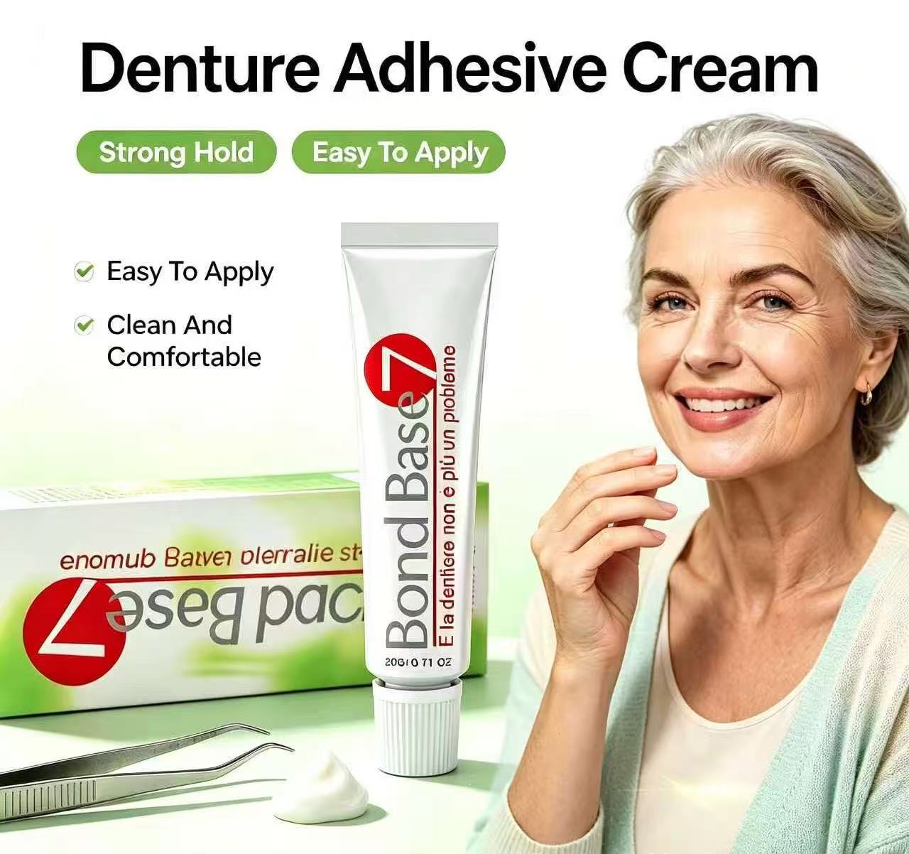 Bond Base Denture Adhesive Cre - Night Cream ulasan dan harga